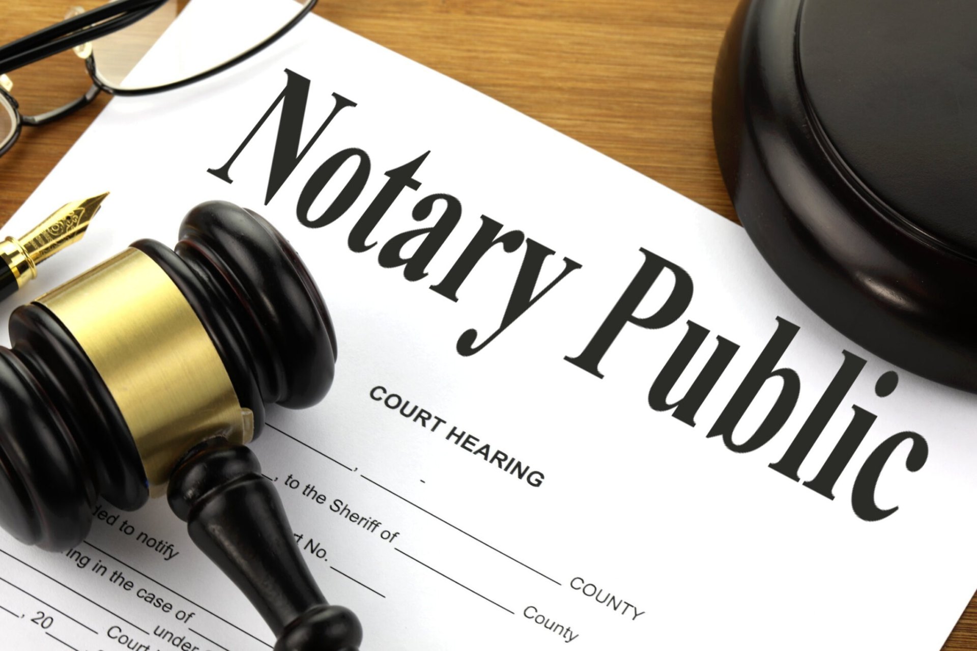 Notary services at Pro Print Biometrics